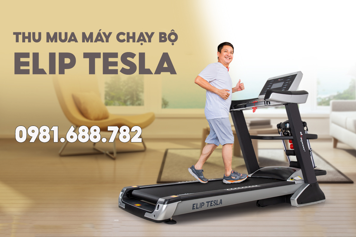 Thu mua máy chạy bộ Elip Tesla, Elip Athena